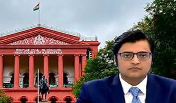 Ktk HC grants interim stay on investigation against Arnab Goswami