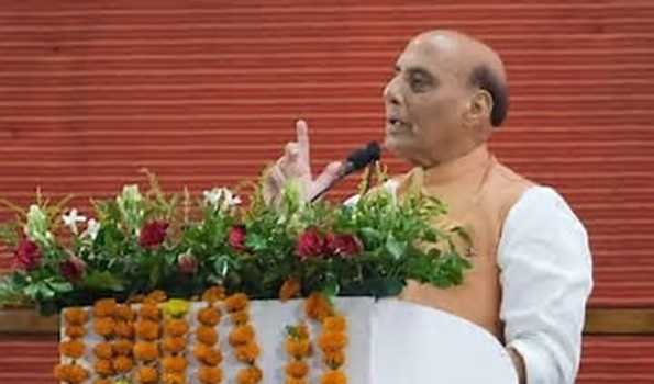 Rajnath appreciates efforts of new DPSUs in indigenisation of critical products