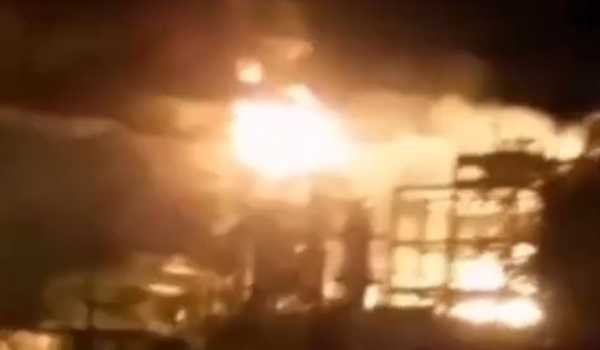 Russia: Fire at oil refinery in Rostov region due to drone attack