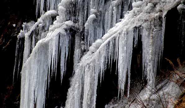 Amid forecast of snowfall, temp witness fall but stayed below freezing point in Kashmir