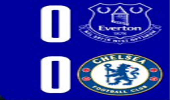 Premier League: Struggle draw 0-0 between Everton FC and Chelsea FC