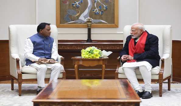 Odisha CM invites PM Modi to attend Pravasi Bharatiya Divas & Utkarsh Odisha