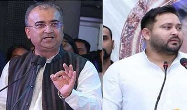 Tejaswi making BPSC exam an issue to wash away stigma of his parents: Mangal