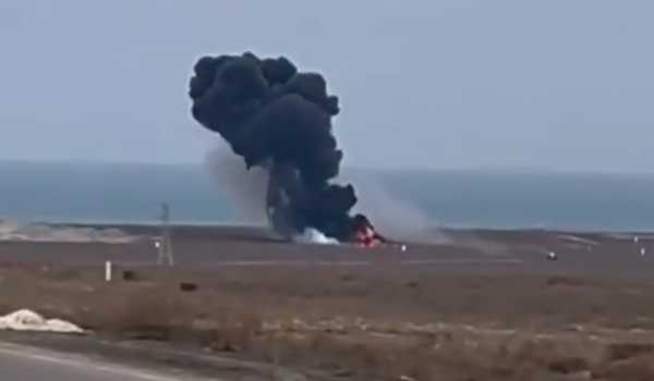 Azerbaijan Airlines plane crashes near Kazakhstan
