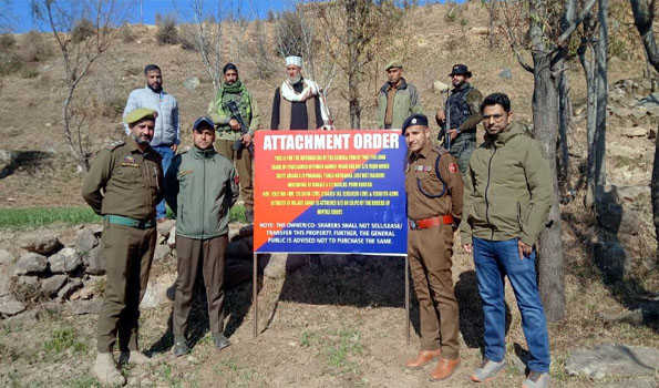 J&K Police attaches properties of terrorists