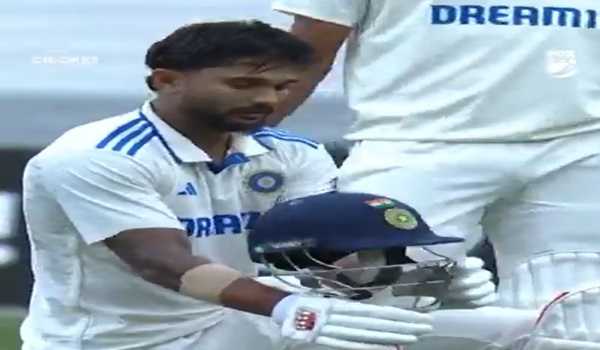 Nitish Reddy maiden ton revives India on Day 3