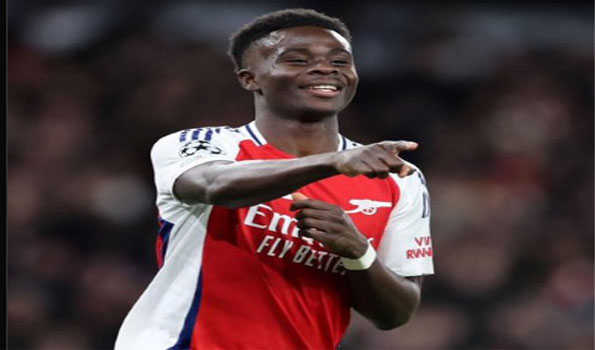 Saka faces more than two months out after surgery: Arteta