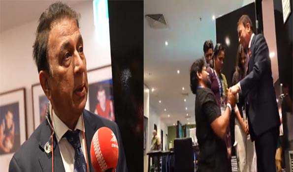 Teary-eyed Gavaskar calls Nitish Kumar a diamond, hugs his father