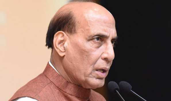 Budget positive and encouraging, says Rajnath Singh
