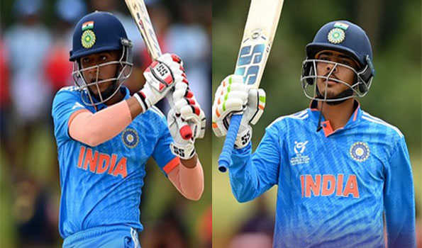 U19 WC: Dhas, Saharan centuries powers India to 297