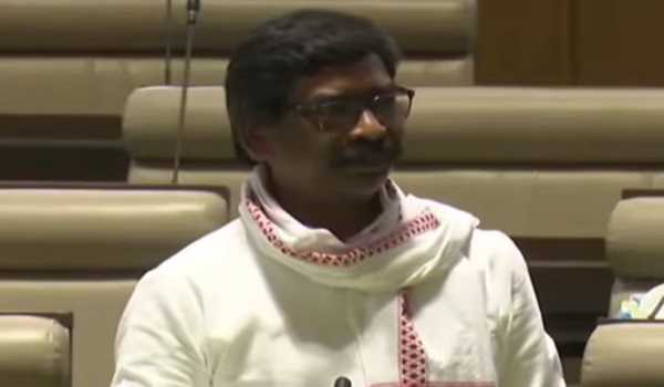 Hemant Soren reaches Jharkhand Assembly to take part in trust vote