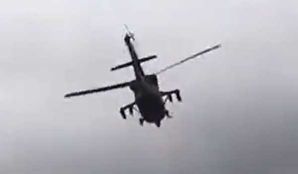 Colombian army helicopter crashes, killing four