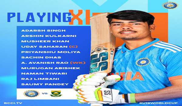 U19 WC semis: India win toss, ask SA to bat first