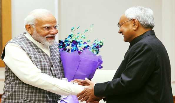 No more "U" turns, Nitish says after meeting PM