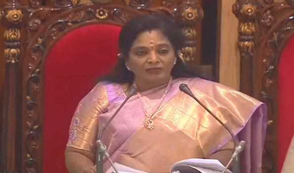 Previous BRS Govt  handed over 