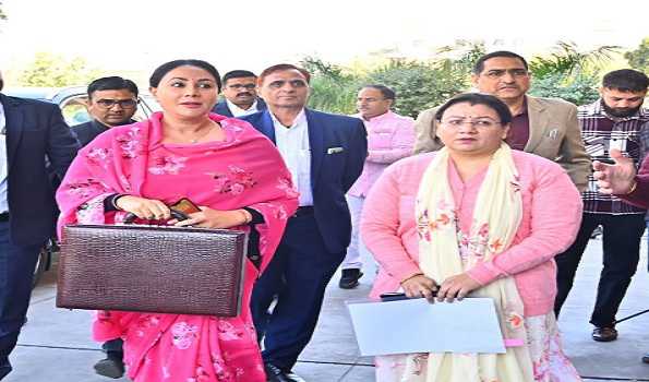 Rajasthan FM presents interim budget in assembly