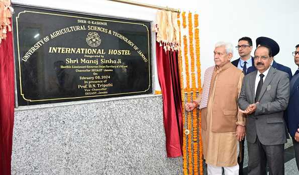 J&K has diverse agro-climatic zones which provide ample scope of adopting farm-level diversifications: LG Sinha