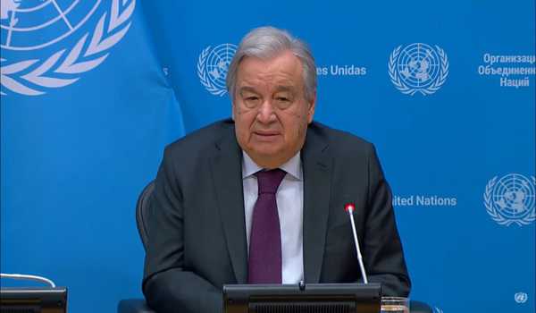 UN chief calls for uniting for peace