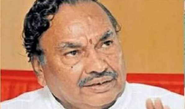 FIR against former Karnataka DyCM Eshwarappa for his 