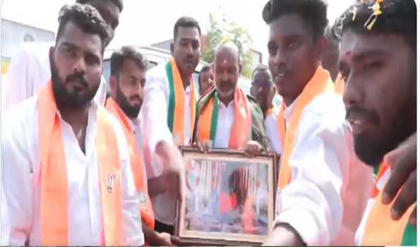 Bandi Sanjay Kumar accuses Congress and BRS of orchestrating drama on Krishna water share issue