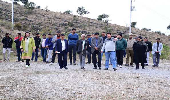 Jammu Univ VC takes on ground review of newly constructed infra at Reasi campus