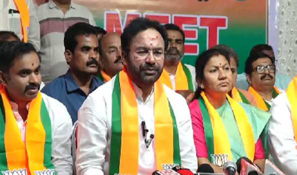 Kishan Reddy urges CBI probe into Kaleswaram