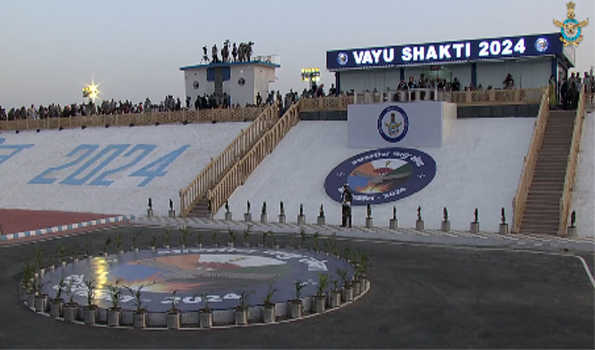 IAF showcases its offensive capabilities at Vayu Shakti in Rajasthan