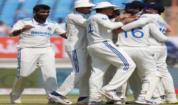 Records galore for Jaiswal and India in Rajkot win