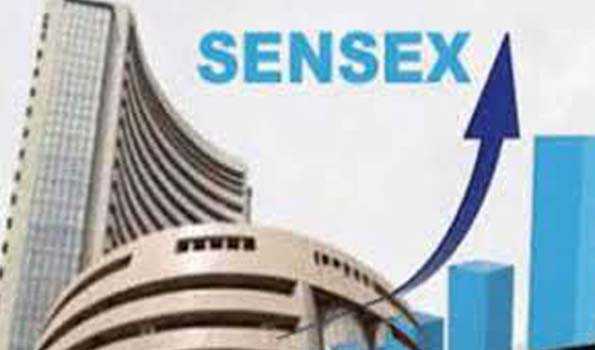 Sensex up over 200 points