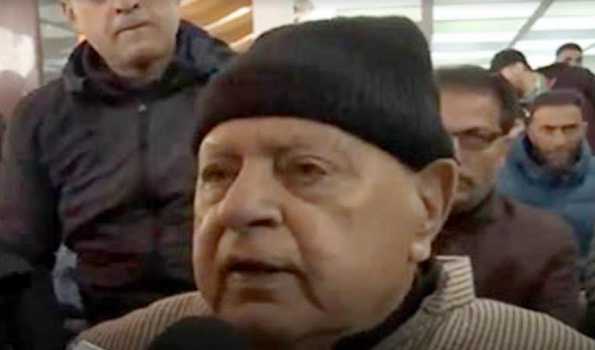 Farooq Abdullah praises PM over launch of first electric train to Kashmir