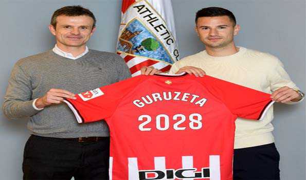 Athletic Bilbao striker Gorka Guruzeta signs new contract until 2028