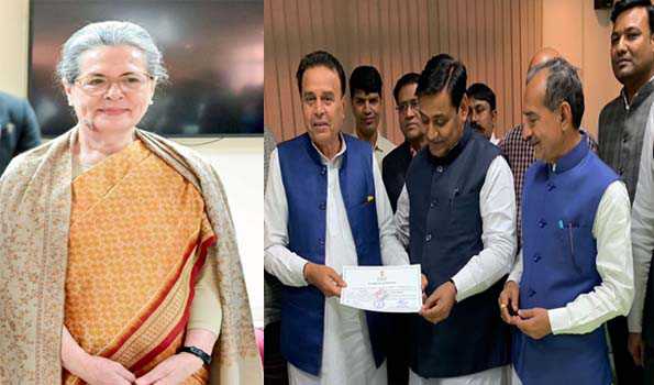 Sonia Gandhi, Chunnilal Garasiya and Madan Lal Rathore elected 'unopposed' to RS from Rajasthan