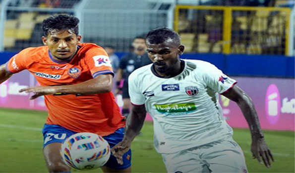 NorthEast United FC beat FC Goa 2-0 in ISL