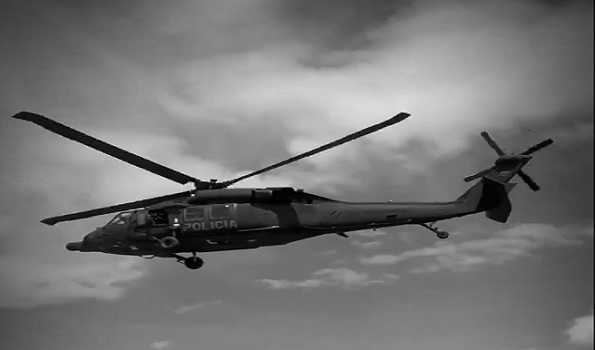 4 Colombian police officers die in helicopter crash