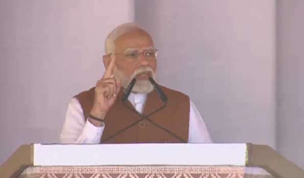 India an idea, Sanskrit its primary expression: PM Modi