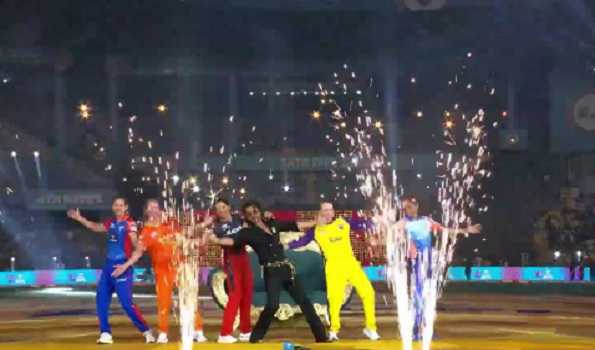 Bollywood actors led by SRK enthrall fans at 2024 WPL opening ceremony