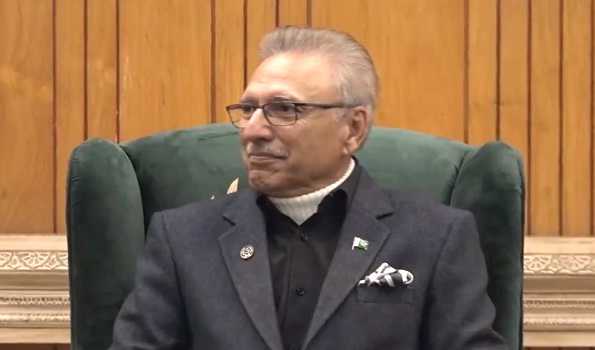 Pakistani president urges united fight against poverty, malnutrition