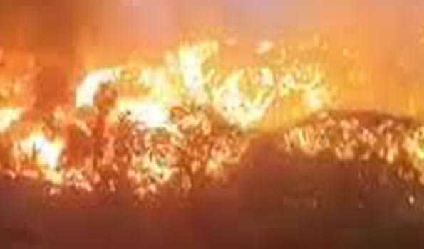 Major fire breaks out in slum in Maharashtra