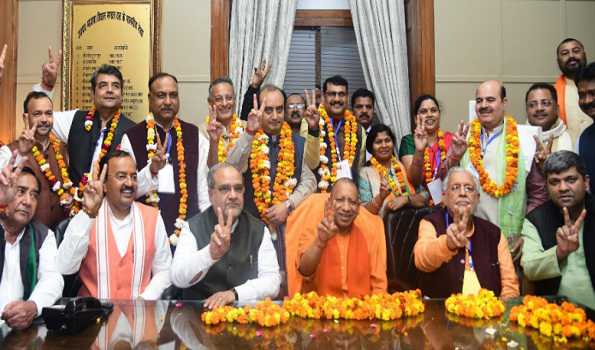 BJP bags 8 RS seats, SP wins 2 amid cross voting
