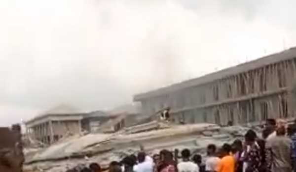 6 killed in Nigeria building collapse