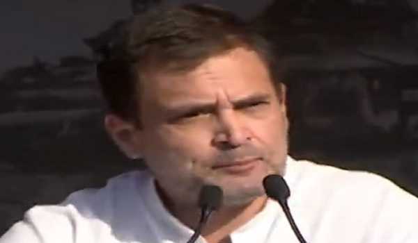 Railway policies being made keeping rich in mind: Rahul Gandhi