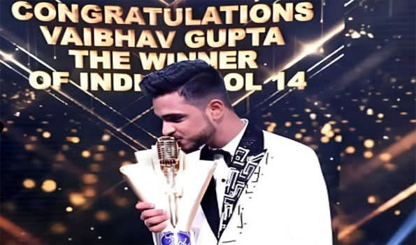 Vaibhav Gupta wins Indian Idol 14