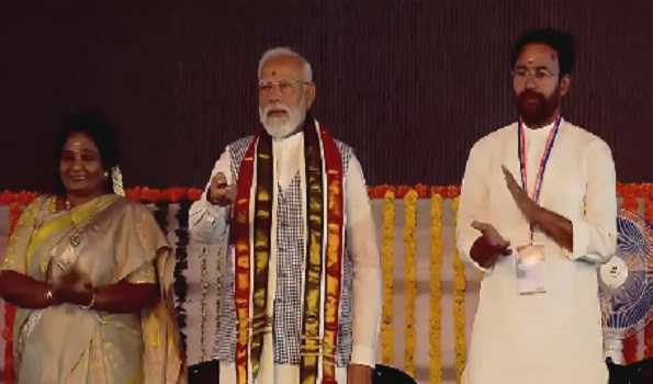 Telangana: PM Modi dedicates CARO Centre to nation