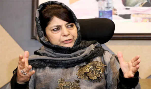 Government employees herded to PM’s venue amid sub-zero temp: Mehbooba