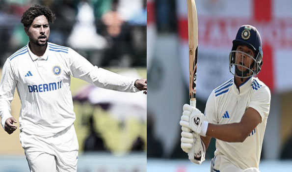 Dharamsala Test: Kuldeep, Ashwin and openers put India in strong position