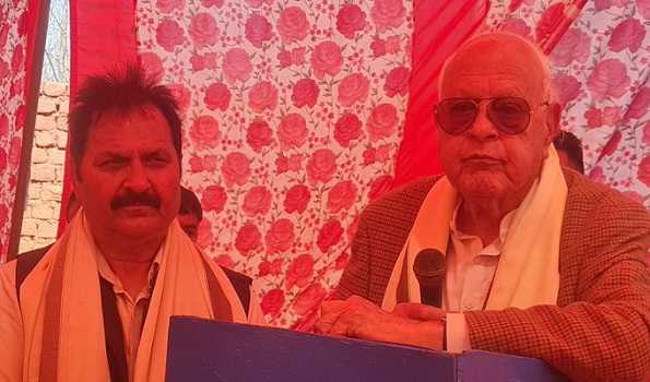 There is no dynastic rule in India since Independence: Farooq on PM’s ‘parivarvaad’ remarks