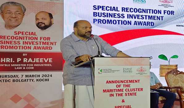 Kerala’s first maritime cluster to come up in Cherthala: Minister
