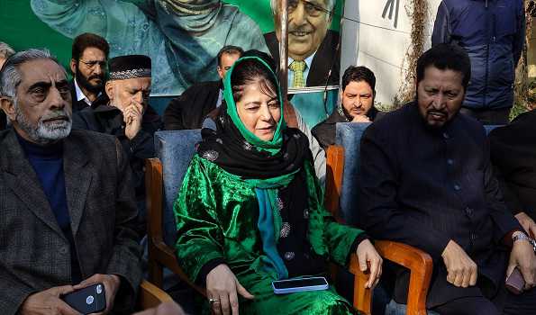 PDP Prez Mehbooba Mufti accuses NC for 'breaking' PAGD