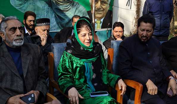 PDP Prez Mehbooba Mufti accuses NC for 