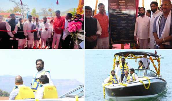 Shinde inaugurates Koyana Water Tourism project